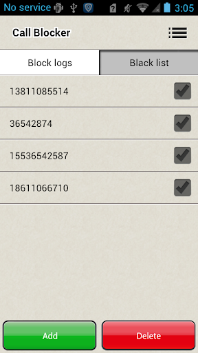 Call Blocker Screenshots
