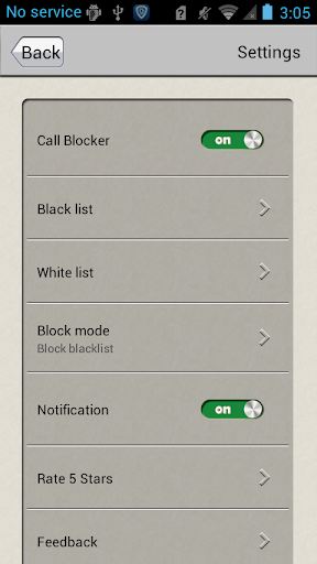 Call Blocker Screenshots