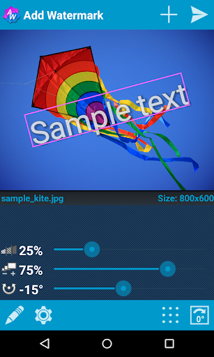 Add Watermark Screenshots