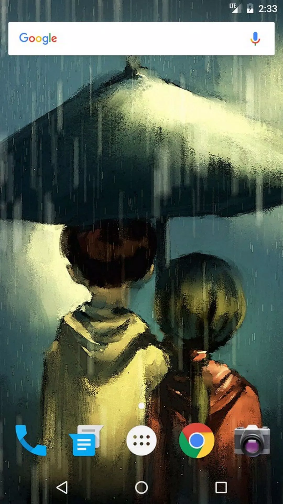 Wallpapers Raining स्क्रीनशॉट