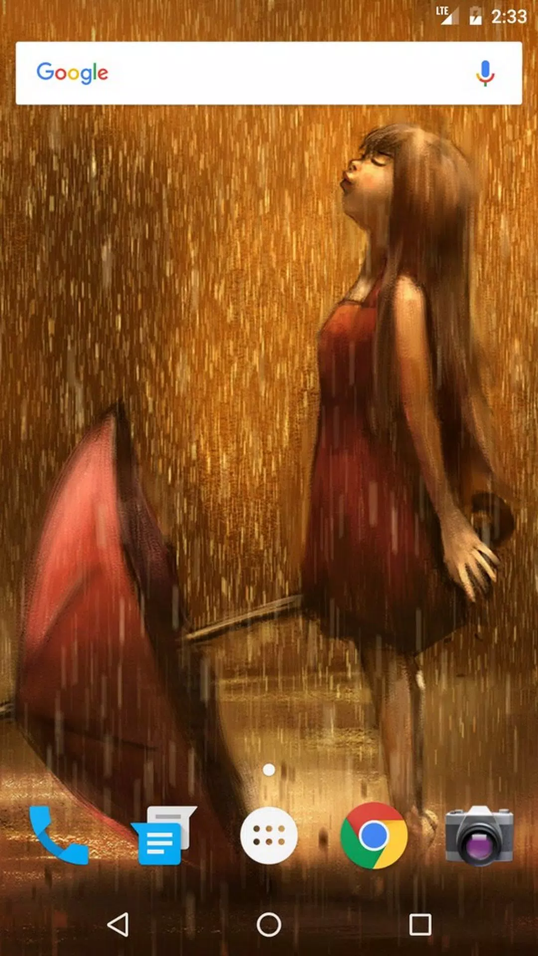 Wallpapers Raining स्क्रीनशॉट