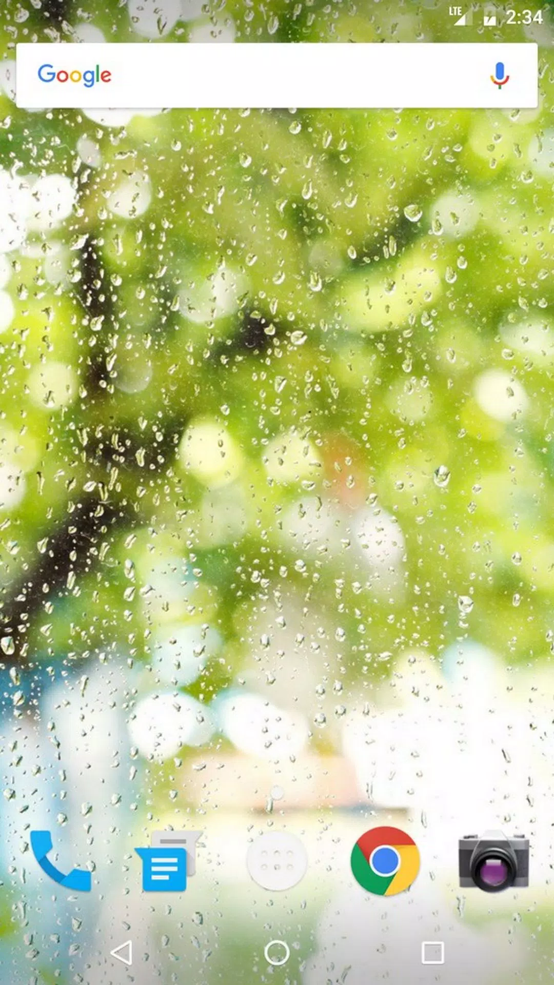 Wallpapers Raining स्क्रीनशॉट