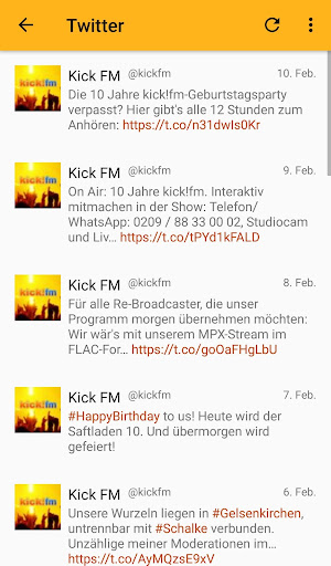 kick!fm Screenshots