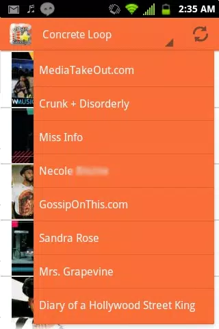 Urban Gossip News Screenshots