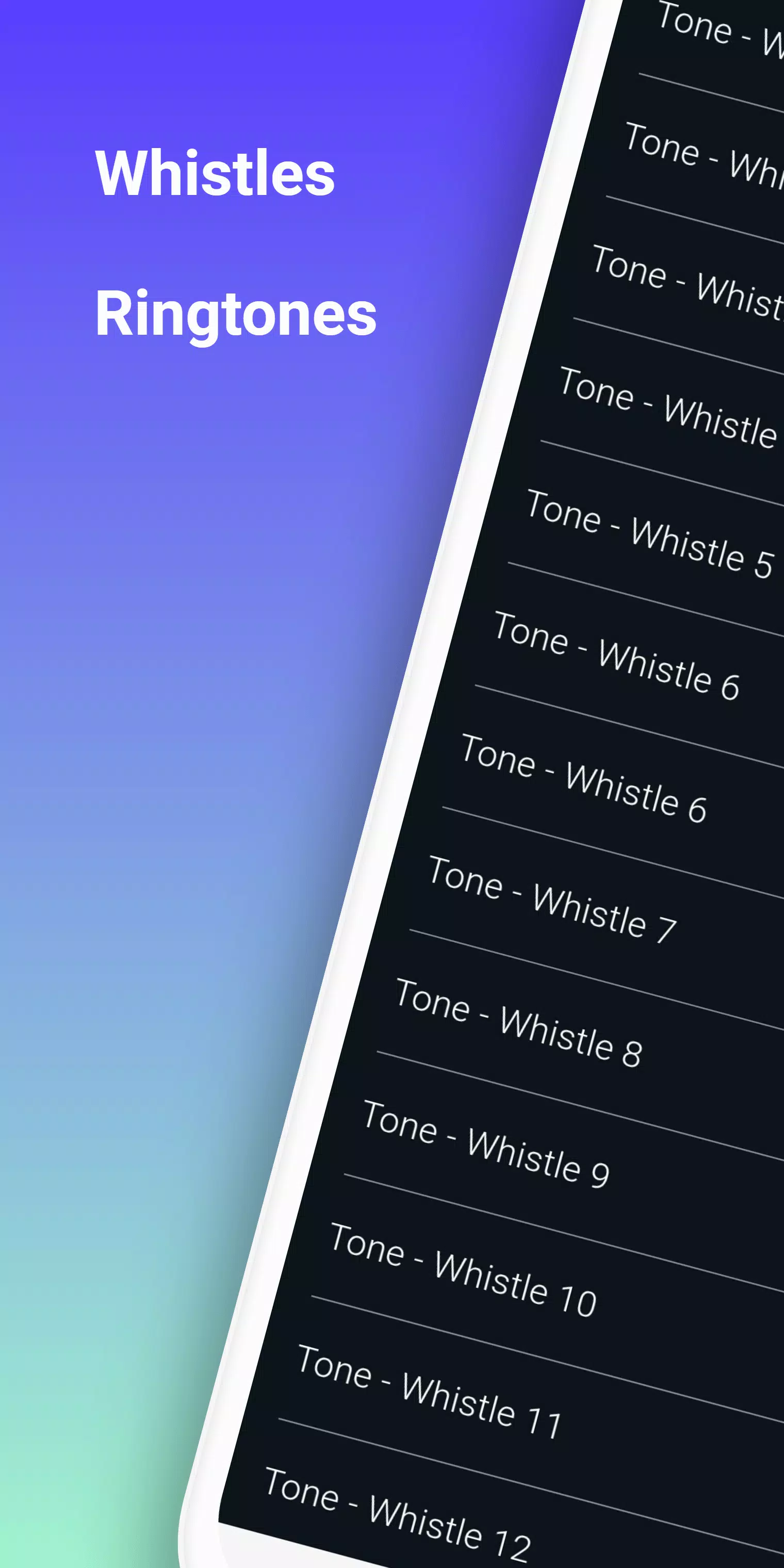 Whistle Ringtones Screenshots