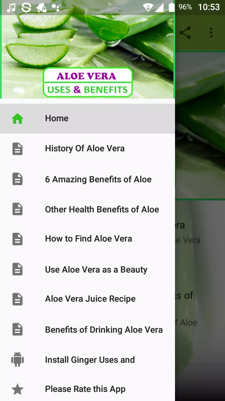 Uses & Benefits of Aloe Vera Screenshots
