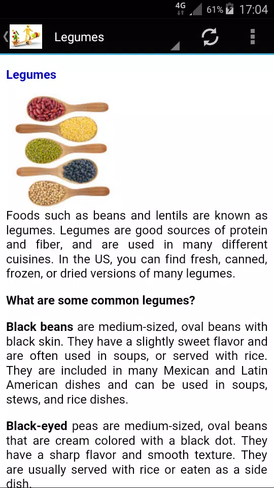Nutrition Screenshots