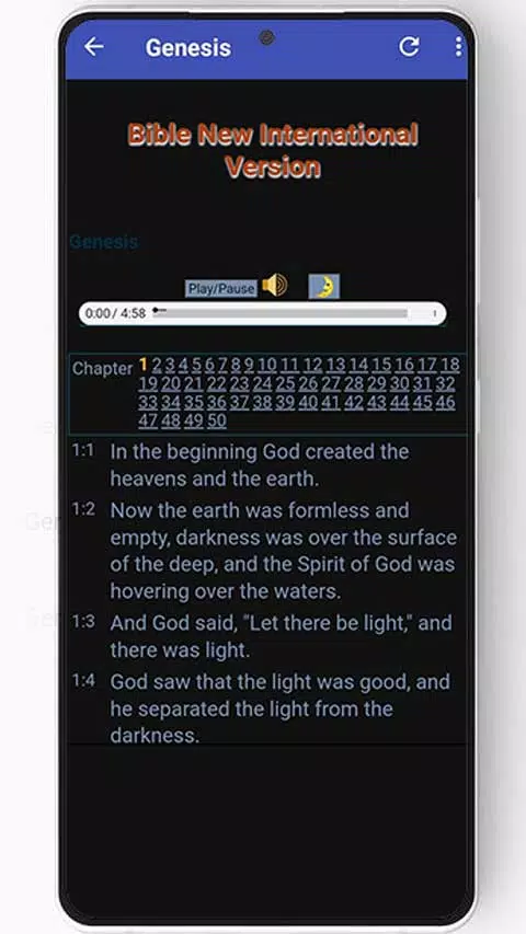 NIV BIBLE apps: audio and book Screenshots