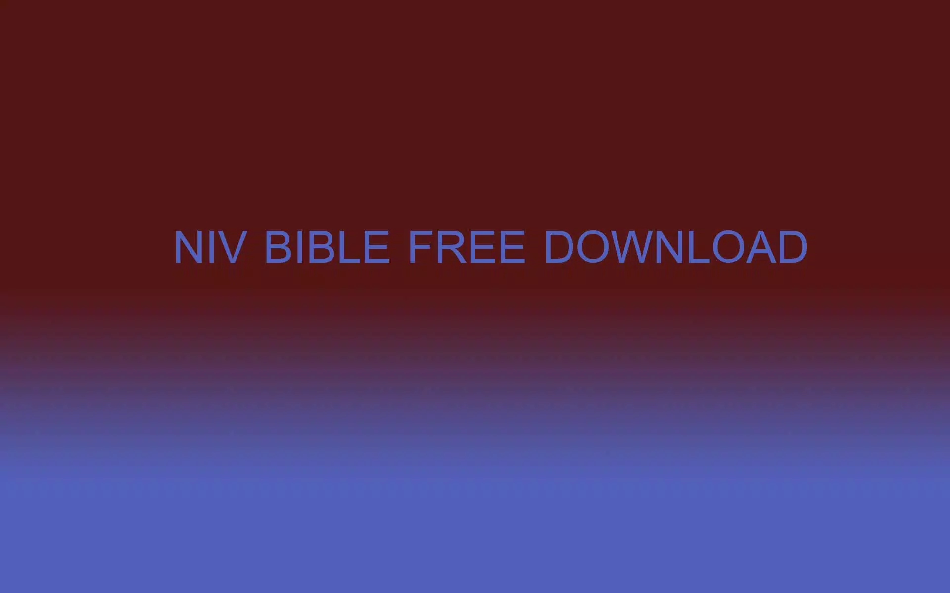 NIV BIBLE apps: audio and book Screenshots