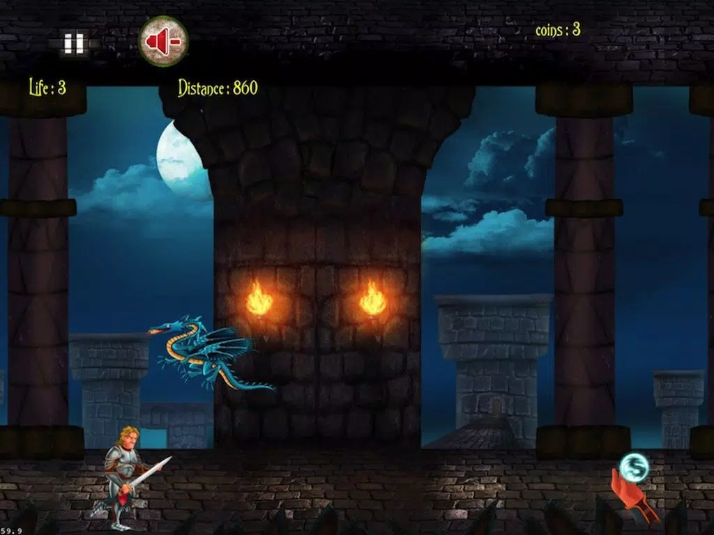 Dragon Run- Medieval Warrior Escape Free Multiplayer iPad 應用截圖