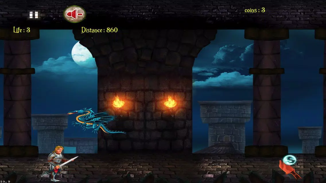 Dragon Run- Medieval Warrior Escape Free Multiplayer應用截圖