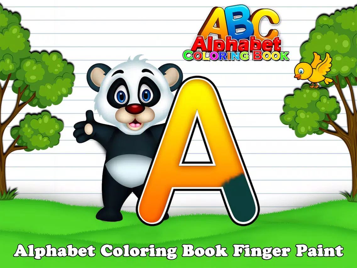 Abc Alphabet Coloring Book - Abc Tracing iPad Screenshots