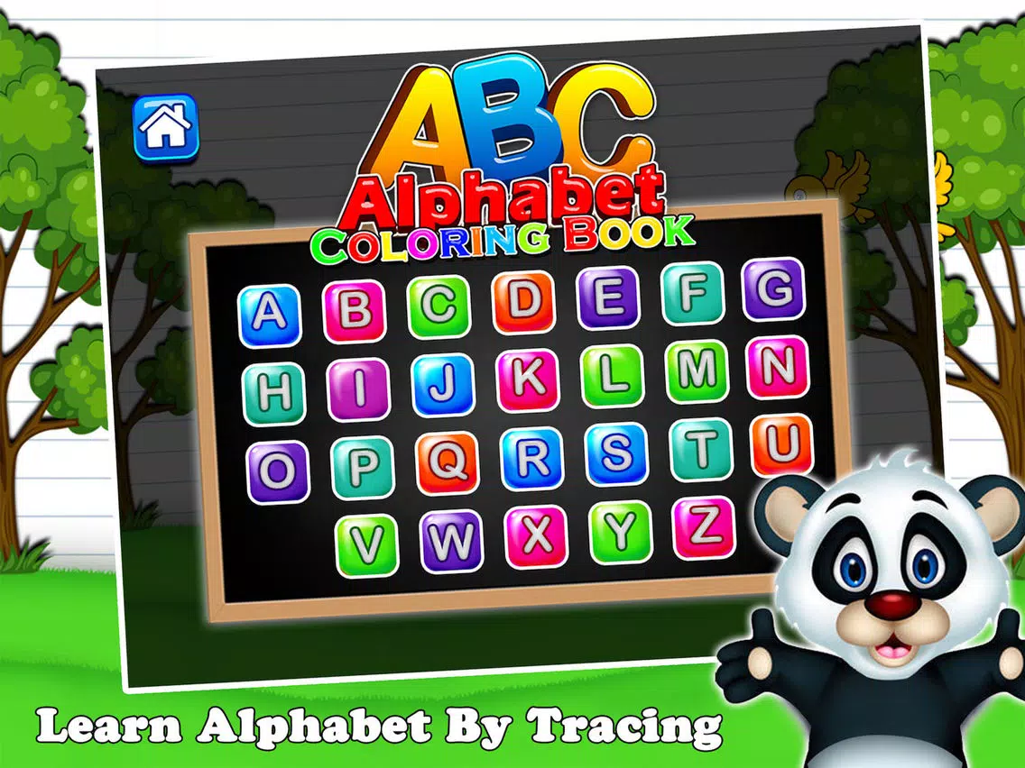 Abc Alphabet Coloring Book - Abc Tracing iPad Screenshots