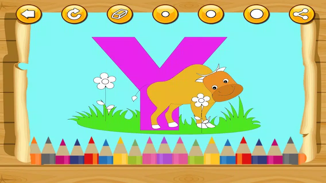 Alphabet Coloring Book For Toddler Screenshots