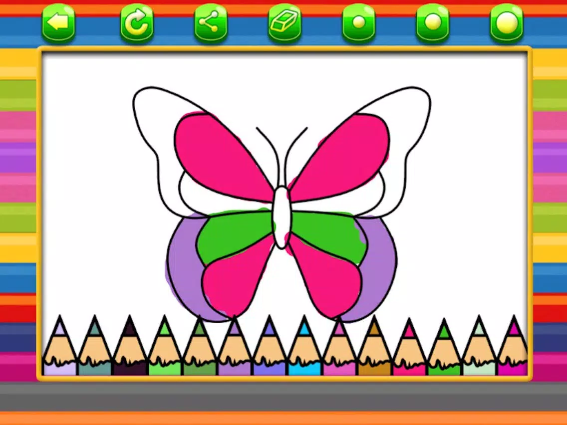 Kids Coloring Book For Toddler iPad Screenshots