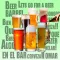 Beer and Cerveza Stickers