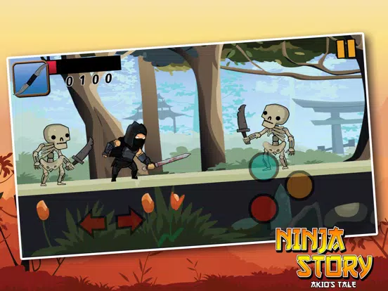 Ninja Story: Akio's Tale iPad  स्क्रीनशॉट