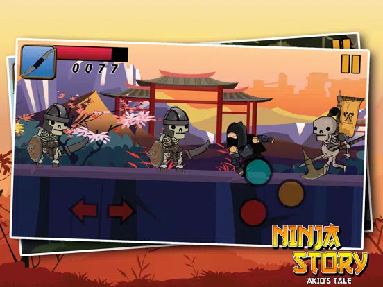 Ninja Story: Akio's Tale iPad  स्क्रीनशॉट