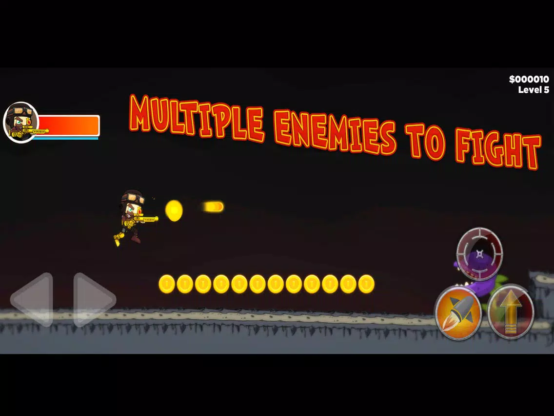 Ảnh chụp màn hình của Angry Zombies: Kill and Run Toy Adventures iPad 