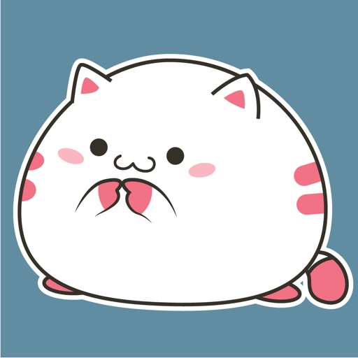Chubby Kitten Animated Sticker Chubby Kitten Animated Sticker