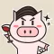 Little Pig Animated Stickers