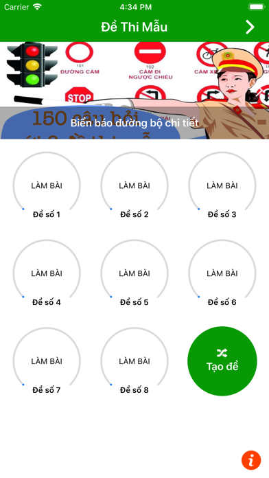 Hướng dẫn ôn thi GPLX hạng A1 Screenshots