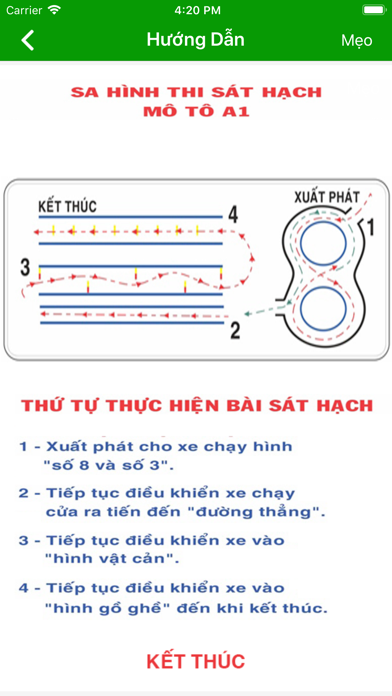 Hướng dẫn ôn thi GPLX hạng A1 Screenshots