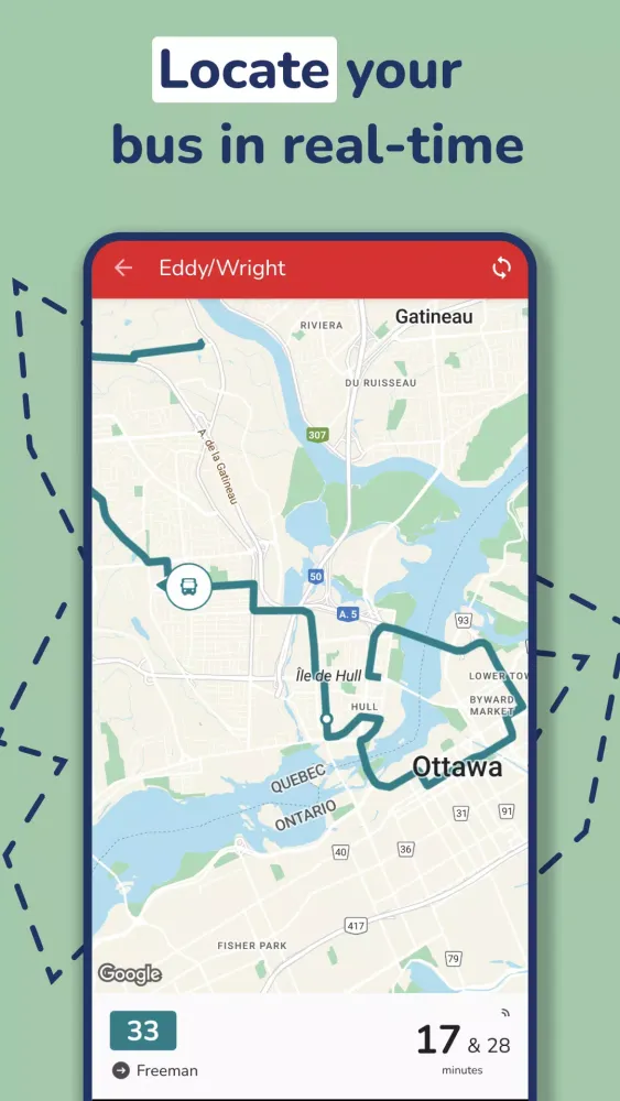 Ottawa Transit Screenshots