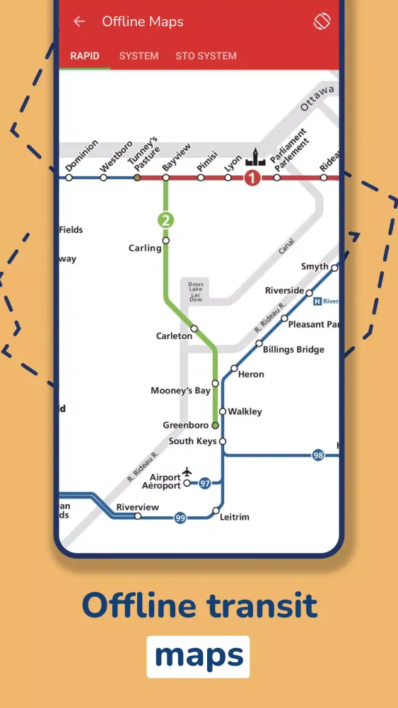 Ottawa Transit Screenshots