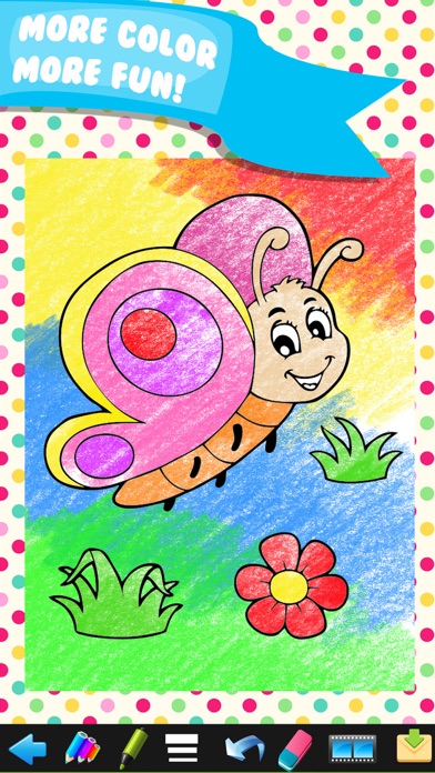 Kids Doodle & Animal Coloring Draw Book - play my pet paint pad and color drawing farm games for the preschool kids Screenshots