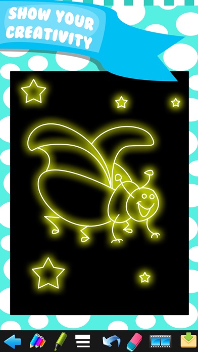 Kids Doodle & Animal Coloring Draw Book - play my pet paint pad and color drawing farm games for the preschool kids Screenshots