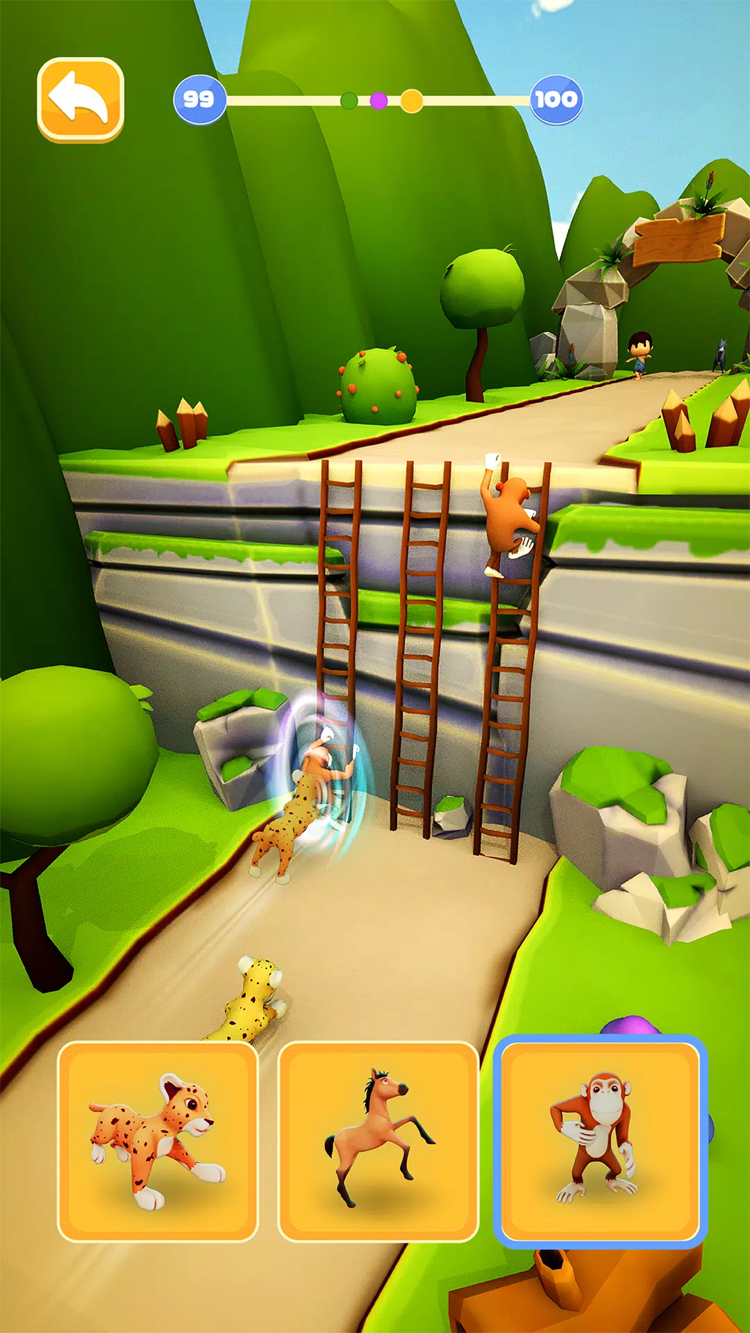 Animal Shifting: Transform Run Screenshots
