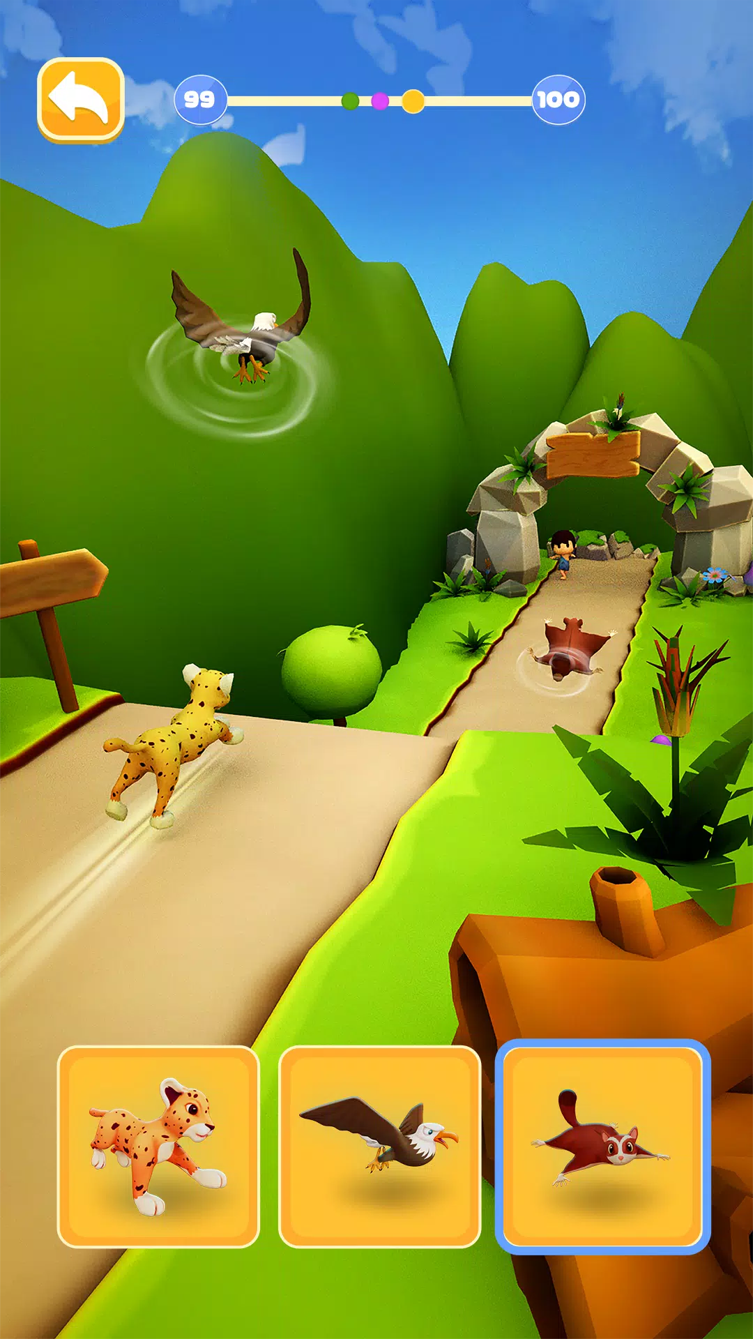Animal Shifting: Transform Run Screenshots