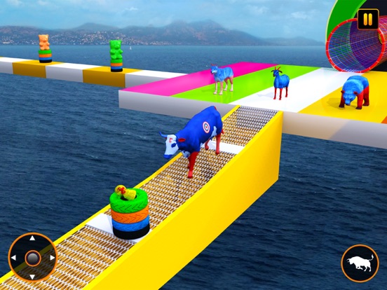 Animals Mega Ramp Challenge 3D iPad  سکرین شاٹس
