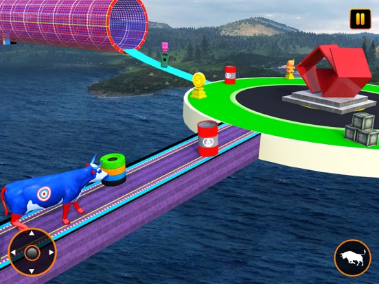 Animals Mega Ramp Challenge 3D iPad  سکرین شاٹس
