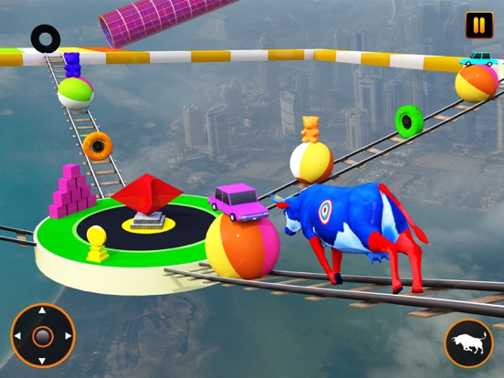 Animals Mega Ramp Challenge 3D iPad  سکرین شاٹس