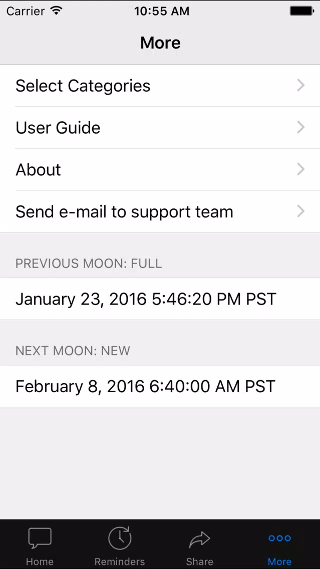 Mindful Moon - Stress Relief & Happiness through Inspirational Quotes & Positive Daily Reminders Screenshots
