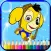 Anime Paw Dog Coloring Version