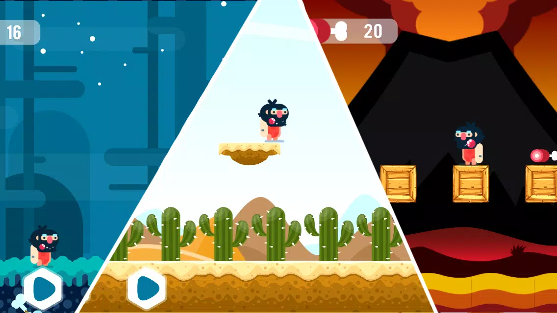 Cave Man Adventure Screenshots