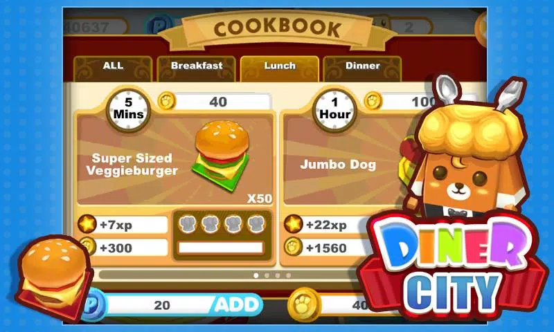 Diner City Screenshots