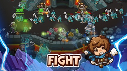 ภาพหน้าจอของ Crazy Defense Heroes: RPG TD