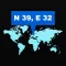 GPS Coordinates Locator Map