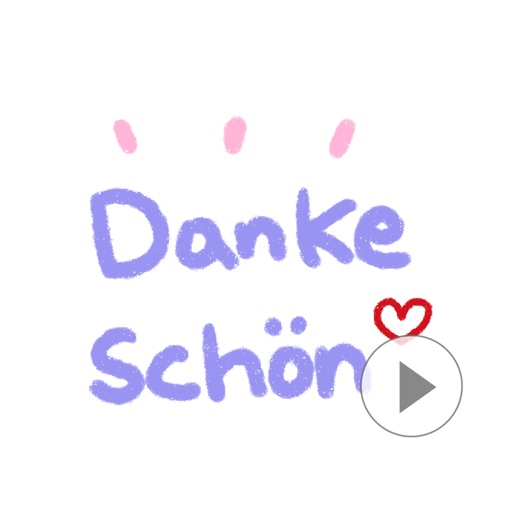 Crayon Handwriting in German