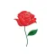 Flower 3D Sticker