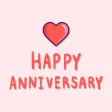 Anniversary Stickers - Wishes