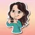 Cool Brunette Girls Stickers