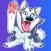 Husky Goodboy Stickers