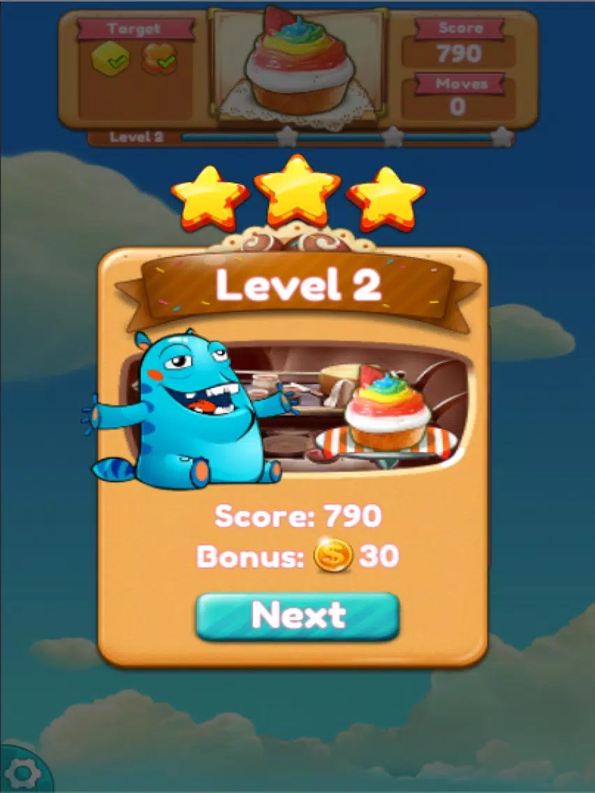 Cookie Crush Jelly Legend : The Sweetest Match-3 Game iPad Screenshots
