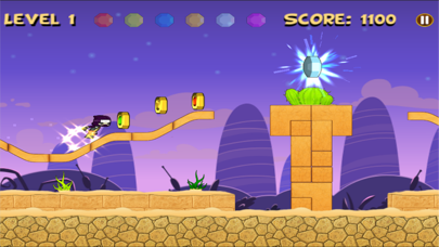 Mini Ninja Heroes Run and Jump : 2d Fun Game Screenshots