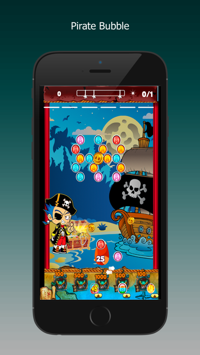 Pirate Bubble Ball Candy Shoot Match 3 Free Game Screenshots